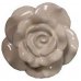 Ceramic knob "Rose" ivory by Antic-line