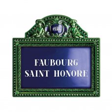 "Faubourg St Honoré" French street sign prop by KOZIEL