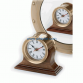 Old brass double clock by Artesania