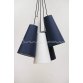 Lamp With 2 White Shades And 3 Blue Shade 310AR045 by Brucs