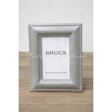 Small grey wood photo frame by Brucs