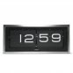 Brick steel black table clock LT15101 by LEFF amsterdam